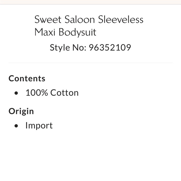 Intimately Free People Sweet Saloon sleeveless maxi bodysuit lace slip dress - Picture 10 of 10